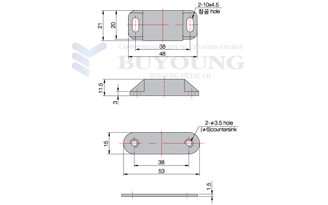 Semiconductor magnetic catch